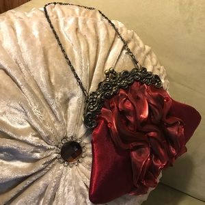 Cute little red evening purse